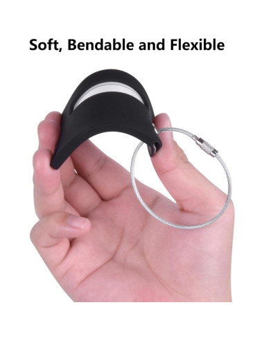 Etiqueta de Equipaje de Silicona Ovener 2Pack - Colores Brillantes