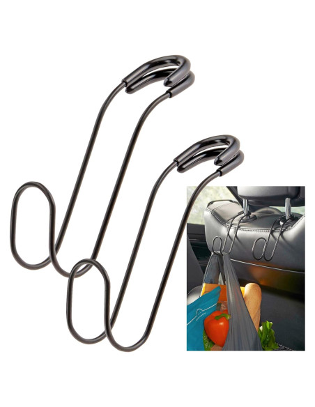 Ganchos Contour Car High Road - Soporte para Bolsas 18 kg