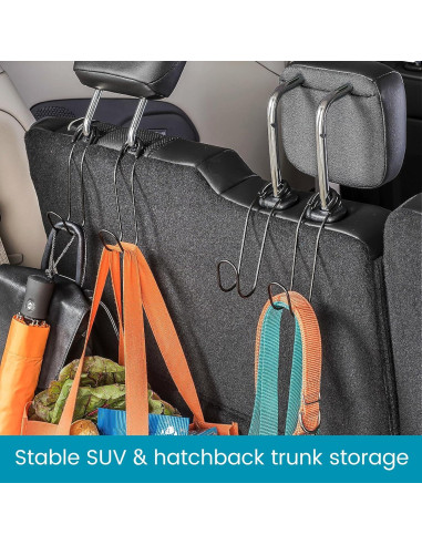 Ganchos Contour Car High Road - Soporte para Bolsas 18 kg