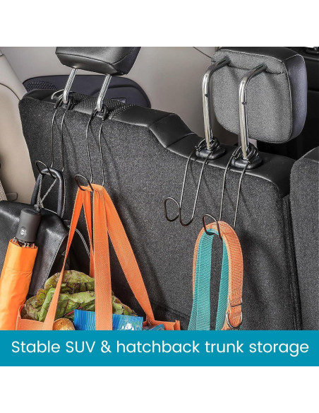 Ganchos Contour Car High Road - Soporte para Bolsas 18 kg