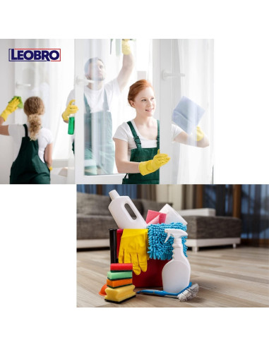 Cepillos de Limpieza de Ranuras LEOBRO - Paquete de 4