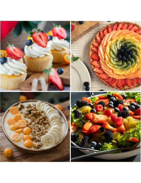 Cortadores de Frutas y Huevos GZMAISULEE - 2 Piezas Acero Inoxidable