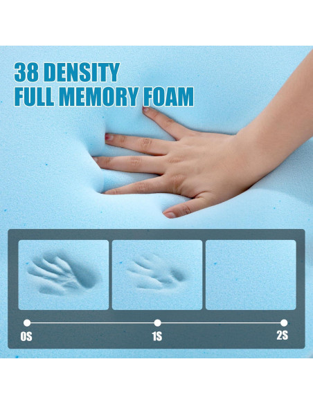 Almohada de Rodilla HOMBYS Espuma Viscoelástica 76.2x45.7cm