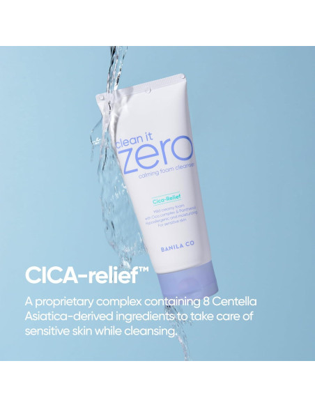 Limpiador Espumoso Calmante BANILA CO 150ml - Vegano y Hipoalergénico