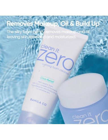 Limpiador Espumoso Calmante BANILA CO 150ml - Vegano y Hipoalergénico