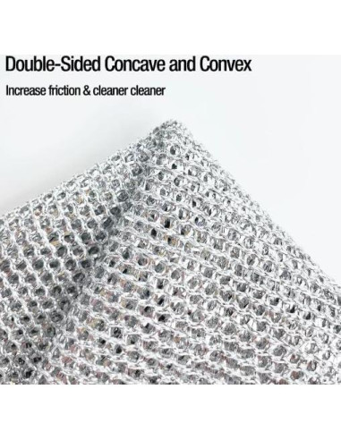 Paños de Limpieza Multipropósito Desolio, 10 Pcs, 15.24 cm