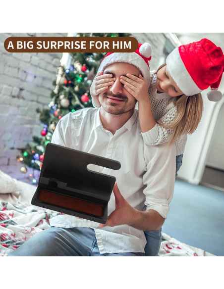 Estación de Acoplamiento de Madera YSangift para Teléfonos Negro