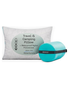 Almohada de Viaje Ajustable Coop Home Goods Gris 48x33cm