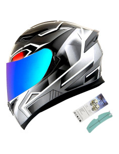 Casco de Moto 1Storm HJK316 Doble Visor Anti Niebla M