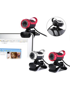 Cámara USB Yoidesu 1080P con Micrófono y Rotación 360 2