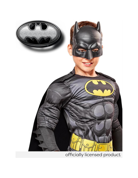 Disfraz Deluxe Batman Niños Rubie's 3D Capa y Máscara