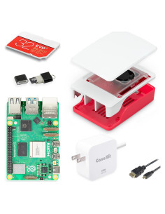 Kit de Inicio Esencial CanaKit Raspberry Pi 5 4GB RAM