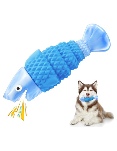 Juguete para Perros WinTour Tiburón Azul Masticadores Agresivos