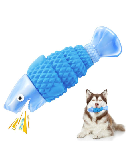 Juguete para Perros WinTour Tiburón Azul Masticadores Agresivos