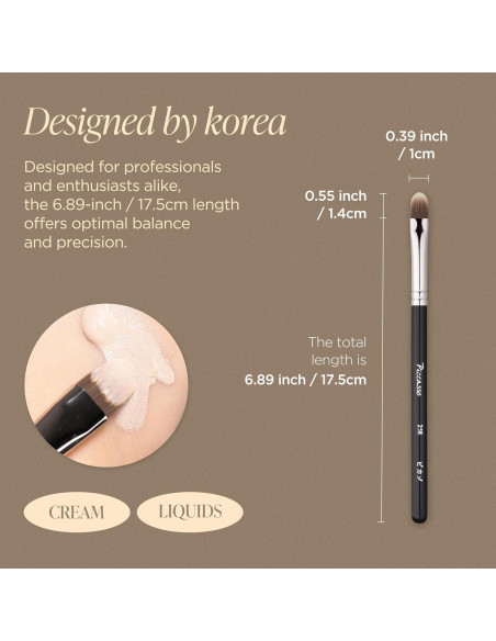 Pincel Corrector Piccasso Profesional - Aplicación Precisa K-Beauty