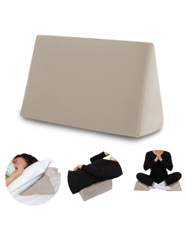Almohada en Cuña Zantle de Espuma para Alivio de Dolor