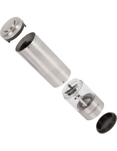 Molino Eléctrico de Sal y Pimienta Latent Epicure - Acero Inoxidable, Ajuste Fino y Grueso 2