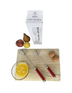 Batidor Manual de Acero Inoxidable Balevi - 2 Piezas 25.4cm y 30.5cm 2