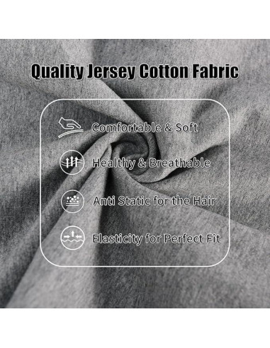 Funda de Almohada Eucoz para Rodilla 2 Piezas Algodón Suave