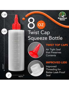 Paquete de 6 Botellas de Spray Homestead Choice 240ml 2