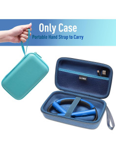 Funda de Luz de Cuello LTGEM Azul Compatible con Glocusent y Más 2