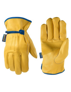 Guantes de Trabajo Wells Lamont 1164M Cuero HydraHyde Medianos