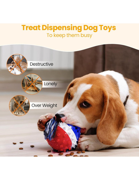 Juguetes para Perros HGB - Paquete de 2, Interactivos y Resistentes