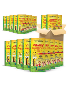 Suplemento de Vitalidad HERBION para Niños 24x6.23ml Crecimiento