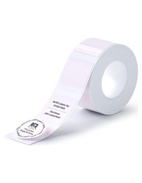 Etiquetas térmicas NIIMBOT 1'' x 1'' (26x26mm) 260 unidades