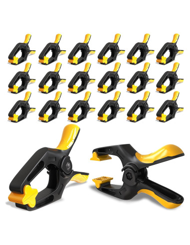 Pinzas de resorte EQUIPTZ 3" (7.62 cm) - Paquete de 20