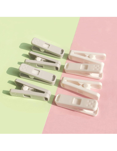 Pinzas de Ropa MEOVVZOO - Paquete de 16 Clips Antideslizantes