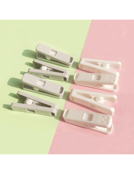 Pinzas de Ropa MEOVVZOO - Paquete de 16 Clips Antideslizantes