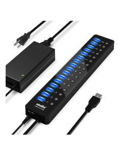 Hub USB 3.0 con Alimentación 16 Puertos SHENZHEN 12V/6A