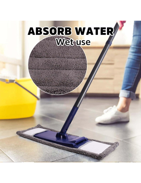 Mopa de Polvo Bafezoze 139.7 cm Microfibra Lavable