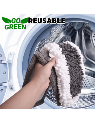 Mopa de Polvo Bafezoze 139.7 cm Microfibra Lavable