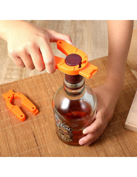 Abrebotellas Tucnoeu Naranja 2 Pcs para Personas Mayores