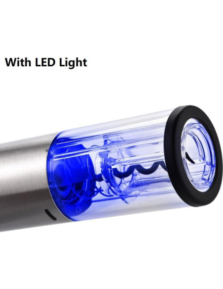 Juego de abridor de vino eléctrico Corporategiftpro con cortador