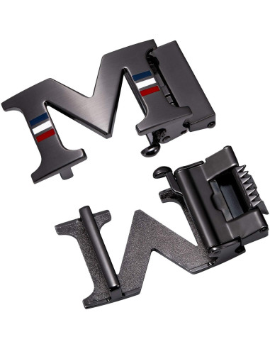 Cinturón de Cuero Genuino Barry.Wang para Hombres 3.49 cm