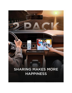 Soporte Magnético para Teléfono en Auto LISEN 2 Pack - Negro 2