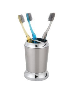 Soporte para Cepillos de Dientes iDesign Preston Acero Inoxidable