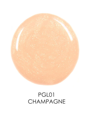 Brillo de Labios Palladio Champán - Hidratante y No Pegajoso