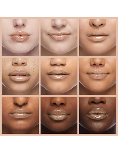 Brillo de Labios Palladio Champán - Hidratante y No Pegajoso