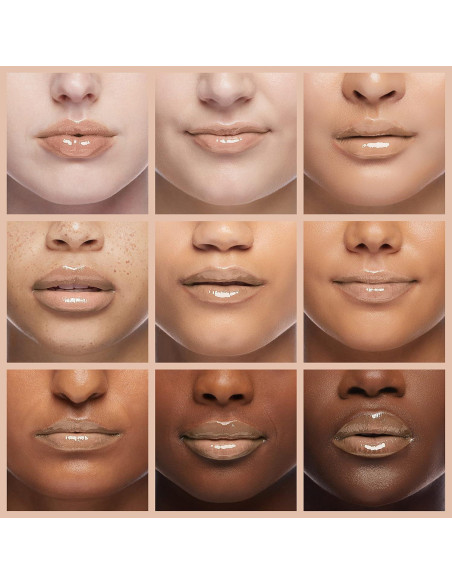 Brillo de Labios Palladio Champán - Hidratante y No Pegajoso