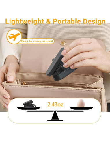 Luz de Libro TATAANTY Recargable 14 LEDs 3 Modos de Color