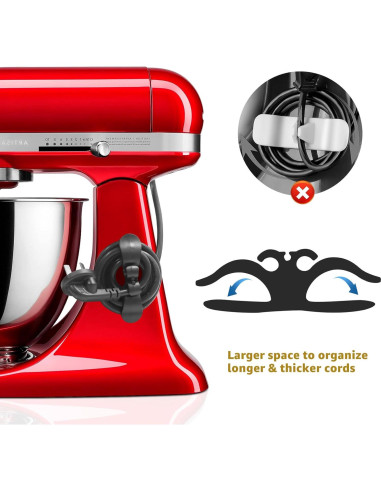 Alfombrilla deslizante KitchenAid 4.5-5 Qt con organizador