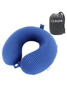 Almohada de Cuello CLRUPR Espuma de Memoria Azul 0.25kg