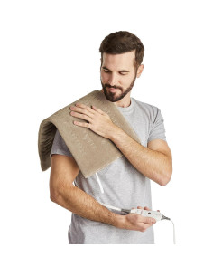 Almohadilla Térmica Sunbeam Rey 30x60 cm Beige con Calor Rápido 2