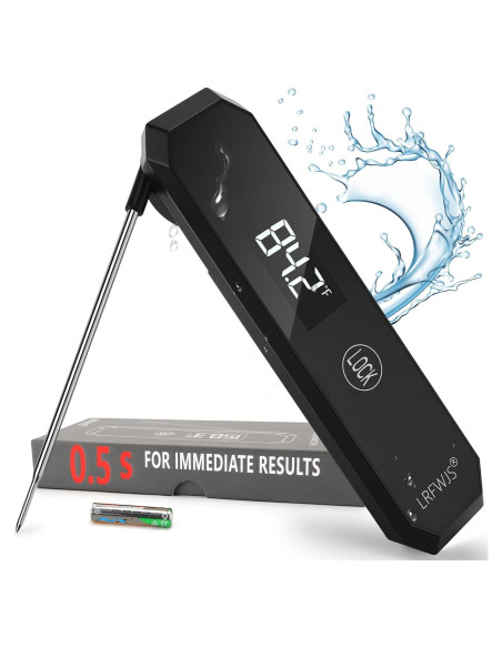 Termómetro Digital de Carne LRFWJS Instantáneo 0.5 Seg IP67