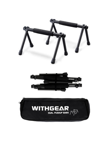 Barra de Flexiones Plegable Withgear Hawk - Antideslizante, 300kg