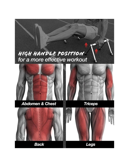 Barra de Flexiones Plegable Withgear Hawk - Antideslizante, 300kg